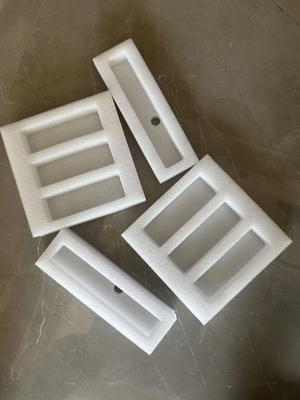 Embalaje de espuma moldeada EPS Embalaje de productos electrónicos Envasado de espuma Caja blanca Acolchada A prueba de roturas