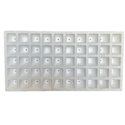 bandeja de semilla de espuma suspendida bandeja de cultivo de plantas EPS personalizada