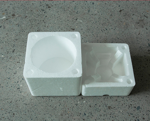 Confección de cajas de espuma EPS de forma especial resistente a los golpes Embalaje Artesanía Transporte Moldeado Cajas de espuma Fabricantes