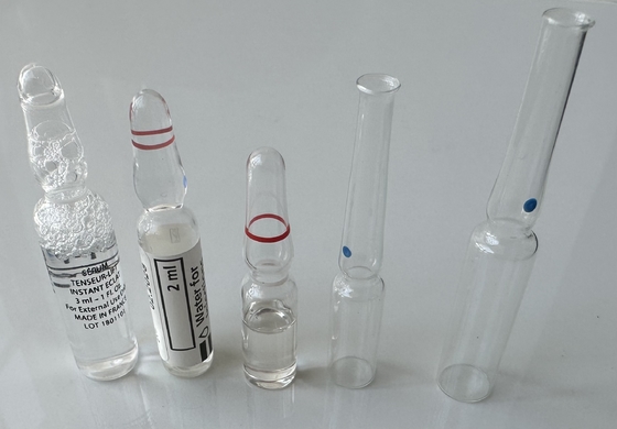 1 ml 2 ml 3 ml ampollas para inyecciones etiqueta autoadhesiva PET ampollas bandeja personalización