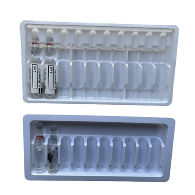 1 ml 2 ml 3 ml ampollas para inyecciones etiqueta autoadhesiva PET ampollas bandeja personalización