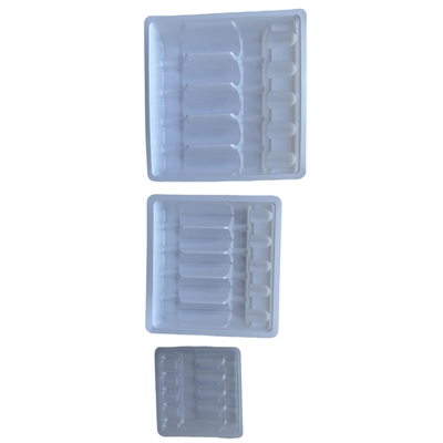 Envase para inyección de agua 1ml 2ml 3ml botella de vidrio bandeja de ampolla Etiqueta personalizada
