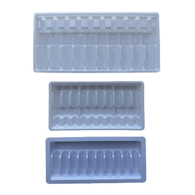 Envase para inyección de agua 1ml 2ml 3ml botella de vidrio bandeja de ampolla Etiqueta personalizada