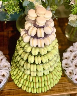Estante de exhibición de macarrones,13 pisos Macarón de exhibición 10 pisos Macarón de exhibición 6 pisos Macarón de exhibición 4 pisos Macarón de exhibición 9 pisos Macarón de exhibición