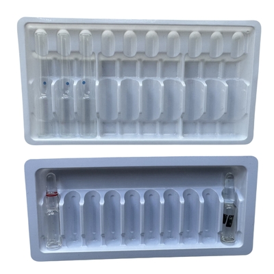 Envasador de ampollas de PET 1 ml 2 ml de agua para inyección de medicamento en ampolla envasador personalizado