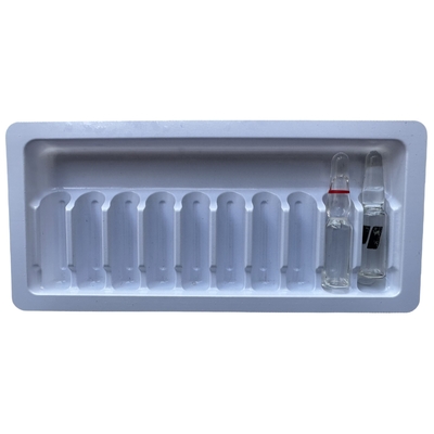 Envasador de ampollas de PET 1 ml 2 ml de agua para inyección de medicamento en ampolla envasador personalizado