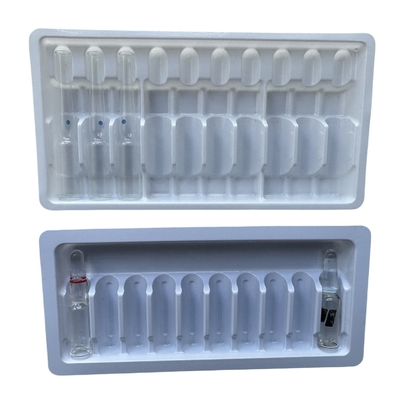 Envases de ampollas de PET 1 ml 2 ml de agua para inyección de medicamento ampolla envases personalizados mayorista