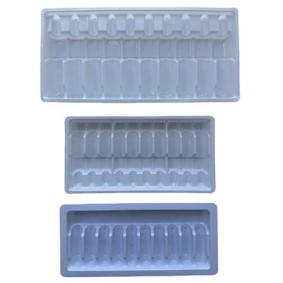 Envases de ampollas de PET 1 ml 2 ml de agua para inyección de medicamento ampolla envases personalizados mayorista