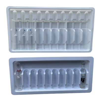 Envases para inyección de agua en bandeja de aceite de palma de PET envases para inyección de agua