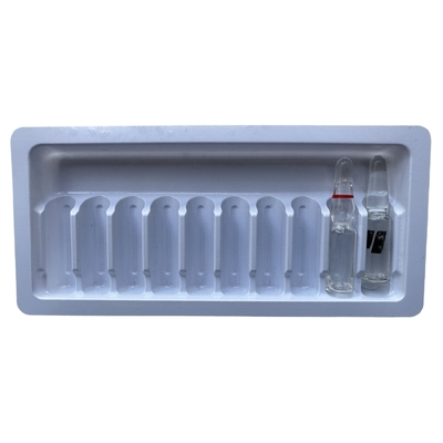 Envases para inyección de agua en bandeja de aceite de palma de PET envases para inyección de agua