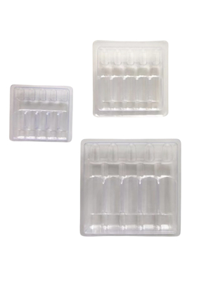 Envases para ampollas de agua de inyección de PET