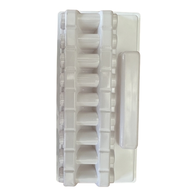 PET10ml de embalaje caja de plástico bandeja de ampolla de seguridad personalizada productos clave bandeja de ampolla personalizada