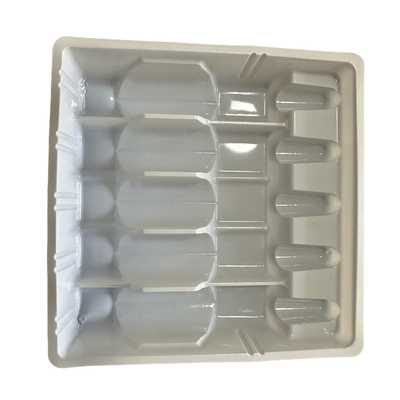 PET10ml de embalaje caja de plástico bandeja de ampolla de seguridad personalizada productos clave bandeja de ampolla personalizada