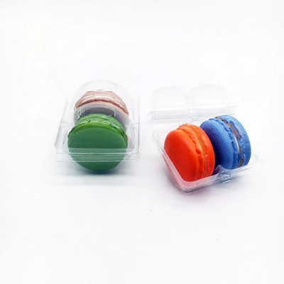 Envases de plástico para macarrones de 10 para un transporte seguro