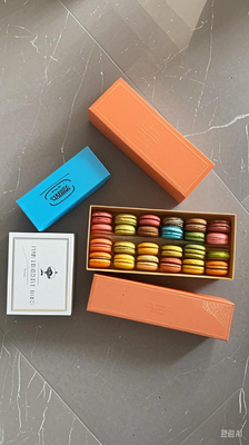 48 Embalaje Cajas de papel de macarrones bandejas de plástico de macarrones cartones de macarrones