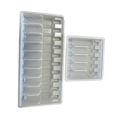 1mm-100mm espesor 1ml bandeja de ampolla caja de envasado de medicamentos