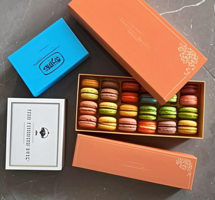 Macaron Transparente Envasado de tapa superior e inferior Caja de regalo Envasado de tapa superior e inferior Envasado de chocolate Envasado de tapa superior e inferior Envasado de pasta de plástico