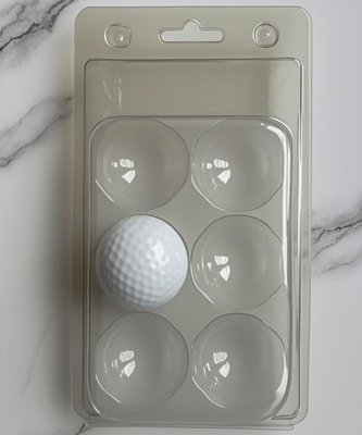 12 Bolas de golf Embalaje transparente Caja de plástico Embalaje Embalaje de bolas de golf