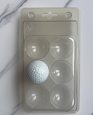12 Bolas de golf Embalaje transparente Caja de plástico Embalaje Embalaje de bolas de golf