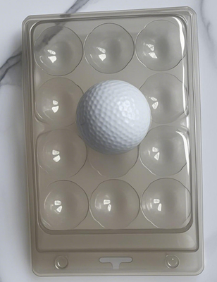 12 Bolas de golf Embalaje transparente Caja de plástico Embalaje Embalaje de bolas de golf