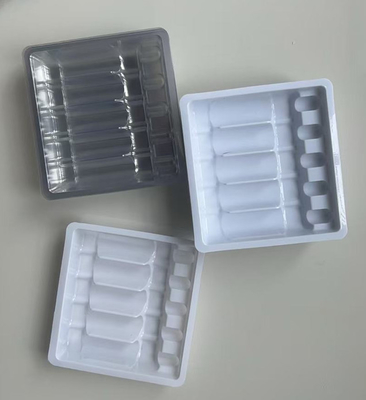 5 * 5 ml de cápsula de plástico por encargo 2 * 10 ml de agua para inyección líquida oral de xilina en bandeja de botella