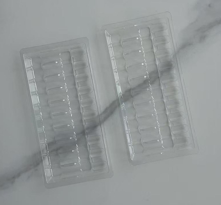 Fabricantes Venta al por mayor Embalaje de ampollas farmacéuticas bandeja de botellas de Xilin de alta calidad bandeja de 10 ml 5 botellas de medicamentos líquidos orales