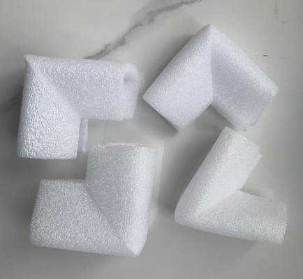 Conjunto de muebles de embalaje de esquina mayorista con dura espuma de alta densidad eps de esquina de tres lados de cuerno de espuma de poliestireno