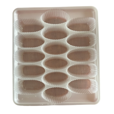 Embalaje de bandejas de alimentos de PP Personalización Embalaje de bandejas de macarrones