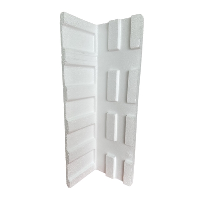 Protección de esquina de espuma EPS personalizada para muebles y electrodomésticos Protección de esquina para evitar colisiones de transporte, protección de borde de ventanas y ventanas