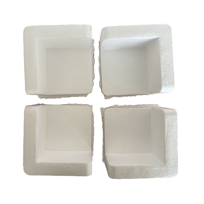 Protector de esquina de espuma de moldeo EPS más triángulo duro de alta densidad ángulo derecho Paulilon packaging set muebles de esquina anti-colisión packaging