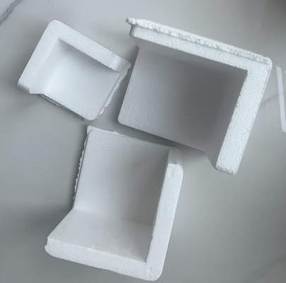 Protector de esquina de espuma de moldeo EPS más triángulo duro de alta densidad ángulo derecho Paulilon packaging set muebles de esquina anti-colisión packaging