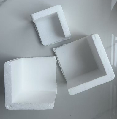 Conjunto de muebles de embalaje de esquina mayorista con dura espuma de alta densidad eps de esquina de tres lados de cuerno de espuma de poliestireno