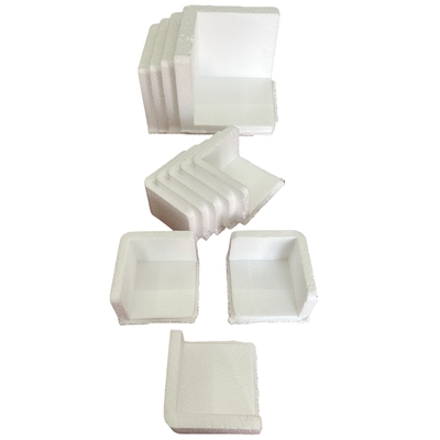 Protección de esquinas de espuma EPS personalizada, transporte y protección de muebles, electrodomésticos, equipos industriales y productos de vidrio.