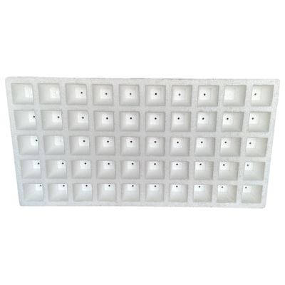 Bandeja redonda para plántulas de 160 celdas, bandeja de siembra, bandeja flotante para plántulas