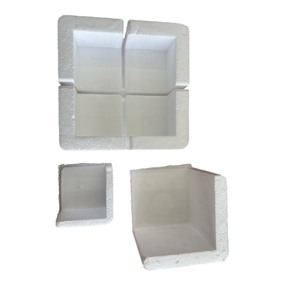 Protección de esquinas de espuma EPS placa de vidrio personalizada, equipos electrónicos, mesas y sillas y otras piezas en ángulo recto