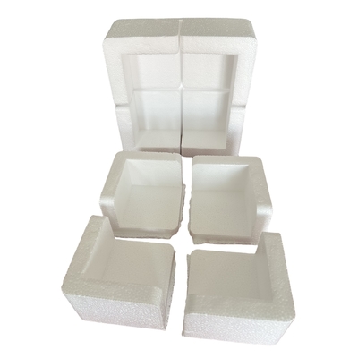 Protección de esquina de espuma EPS protección personalizada de piezas en ángulo recto como placas de vidrio, equipos electrónicos y muebles