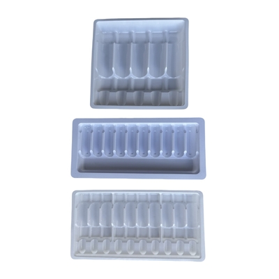 bandeja de ampollas de polietileno tereftalato de PET personalización 1ml 2ml 5ml 10ml bandeja de ampollas con múltiples especificaciones para elegir