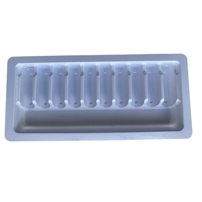 Confección de bandejas de ampollas PET 1ml 2ml 5ml 10ml Confección de bandejas de ampollas