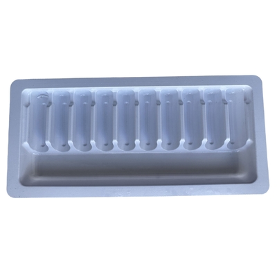 Venta al por mayor de bandejas de ampollas de medicamentos 1 ml 2 ml 5 ml 10mPET