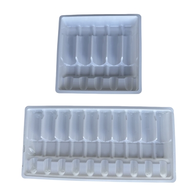Venta al por mayor de bandejas de ampollas de medicamentos 1 ml 2 ml 5 ml 10mPET