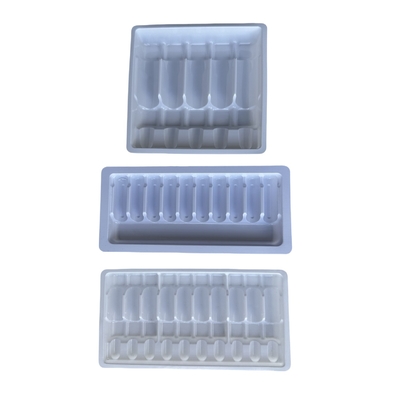 Venta al por mayor de bandejas de ampollas de medicamentos 1 ml 2 ml 5 ml 10mPET