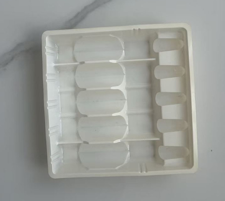 Bolsa de plástico de PET blanco para medicamentos con diseño anti-falsificación en el interior de la ampolla