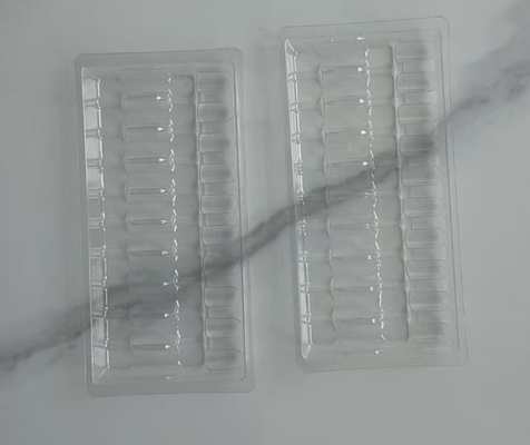 Líquido oral Blister Apoyo interno Ampola Botella de inyección bandeja de plástico Blister Envasado de soporte interno