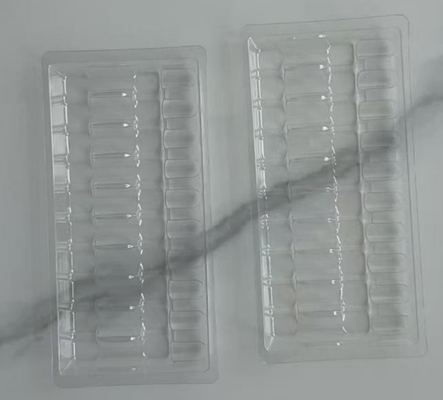 Suministro al por mayor de porcelana de agua blanca aguja ampolla bandeja de plástico caja de regalo médica caja de plástico médica de alta calidad