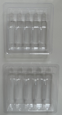 Envases de ampollas de polietileno tereftalato de PET personalizados por mayor 1ml 2ml 5ml 10ml Envases de ampollas de inyección de agua personalizados