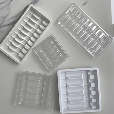 Envases de PVC transparente PET PP con caparazón de plástico Envases de ampollas de ampollas de plástico con inserción de cartón de papel