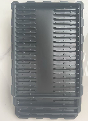Fabrica personalizada PS Anti-estático Bolsas de ampollas, Cajas de plástico transparente Embalaje electrónico PCB módulo de rotación de bandejas