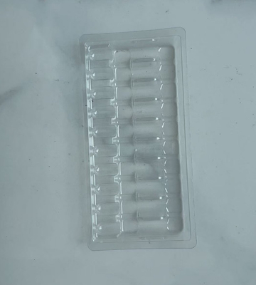 1 ml de 5, 10 ampollas interiores de plástico, viales, bandejas, bandejas interiores, bandejas de medicamentos