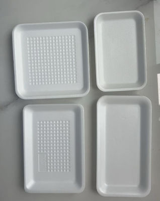 Bandejas desechables para alimentos frescos de supermercado, cajas de embalaje de plástico EPS para frutas sin tapas