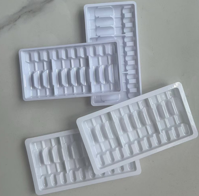 Bandeja personalizada de 10 ampollas selladas de 2 ml para envasado de medicamentos